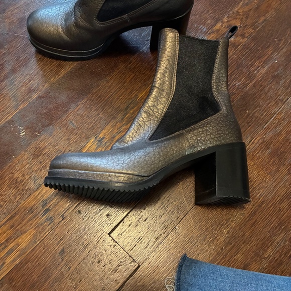 HOMERS Boots- metallic black- 38.5 - Picture 3 of 6